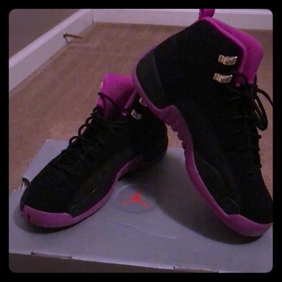 black purple 12s